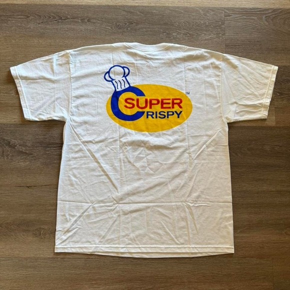 (NWT) Vintage Rare Eskimo Joe "Super Crispy" Super Hero tee Size XL - Picture 3 of 5